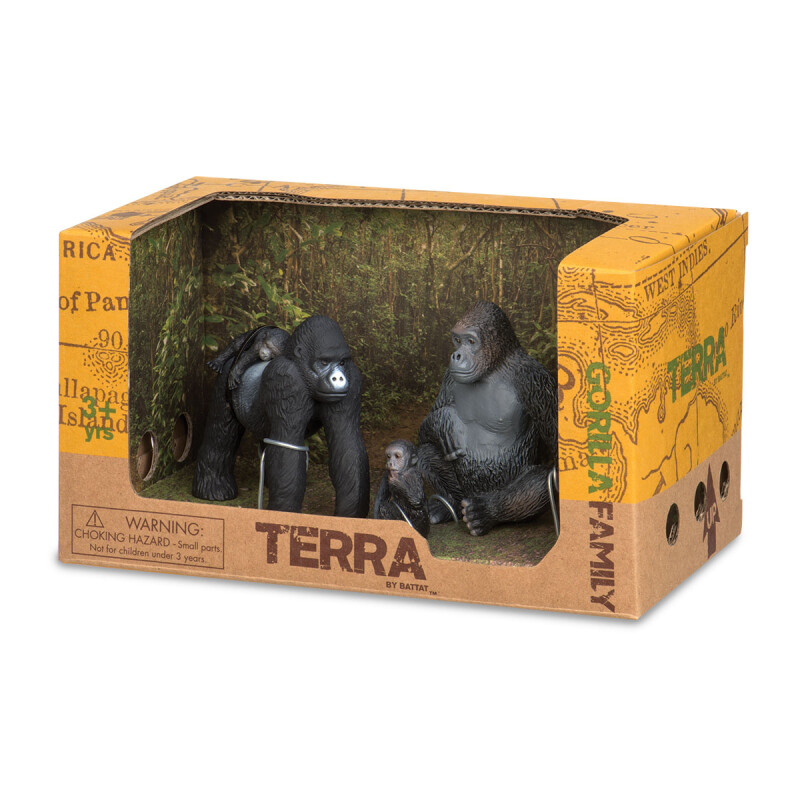 Familia de Gorilas Terra by Battat Familia de Gorilas Terra by Battat