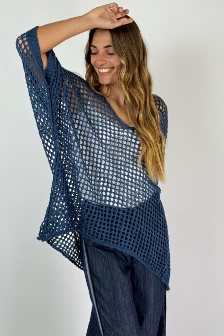 TOP LUCERO Azul