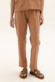 PANTALON LINO STRECH BRICK