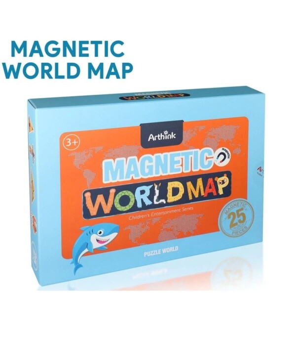 Juego Magnético Mapamundi Único