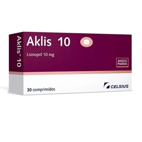 Aklis 10mg 30 Comprimidos Aklis 10mg 30 Comprimidos