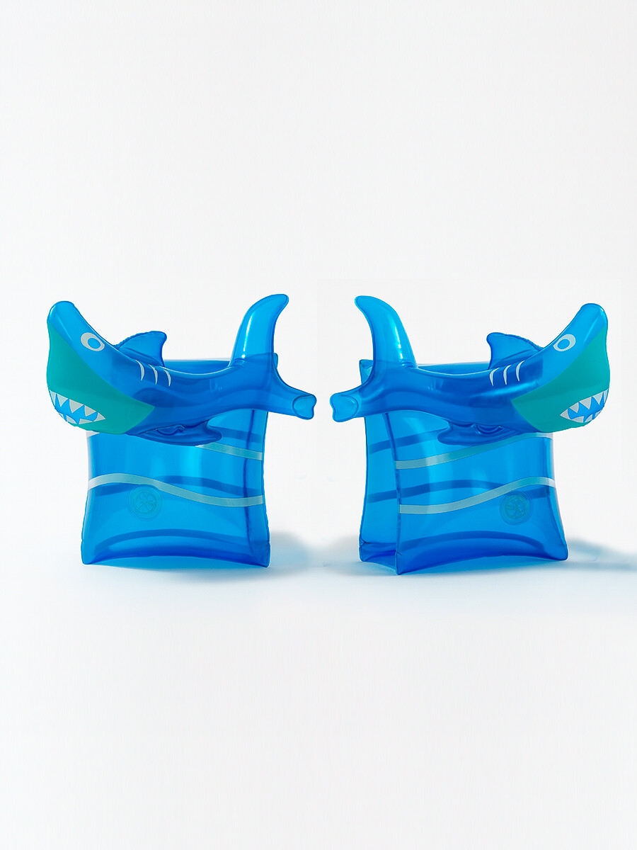 MANGUITOS TIBURON - AZUL 