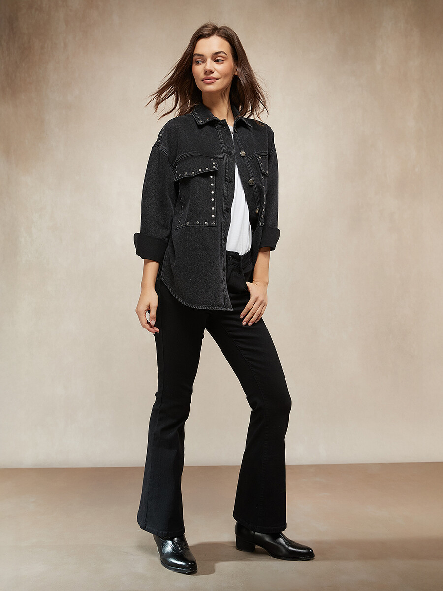 JEAN TOLEDO OXFORD - NEGRO 