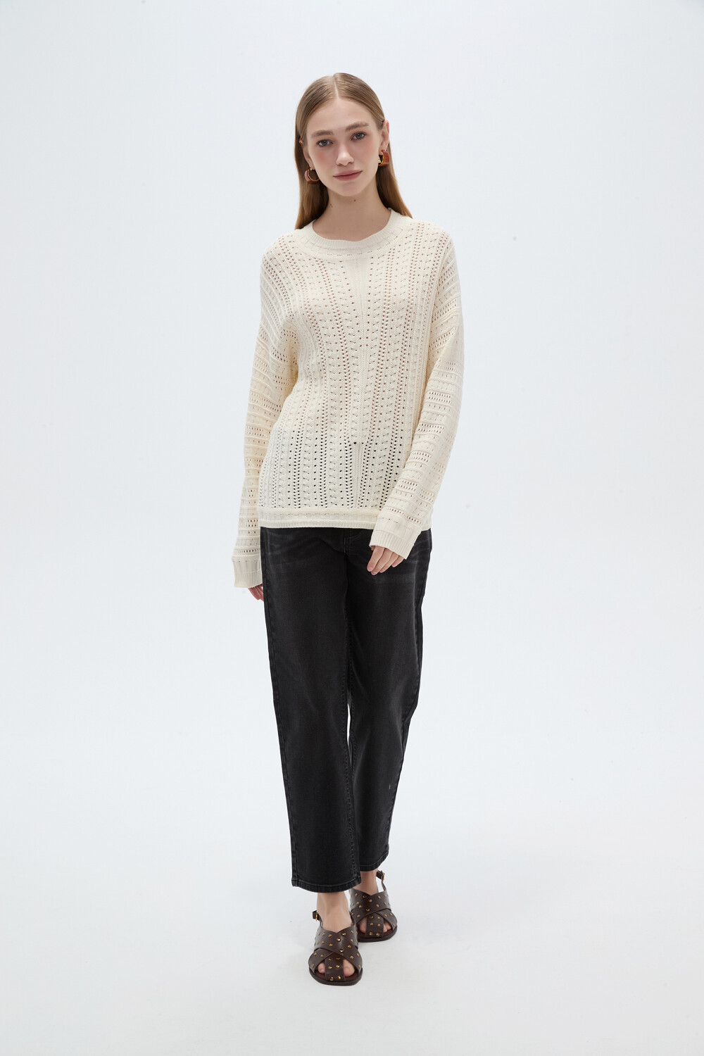 Sweater Esterni Marfil / Off White