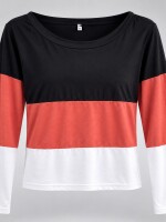 Remera California Negro|terracota|blanco