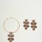 Collar Becky, Set Collar Y Caravanas Estampado 1