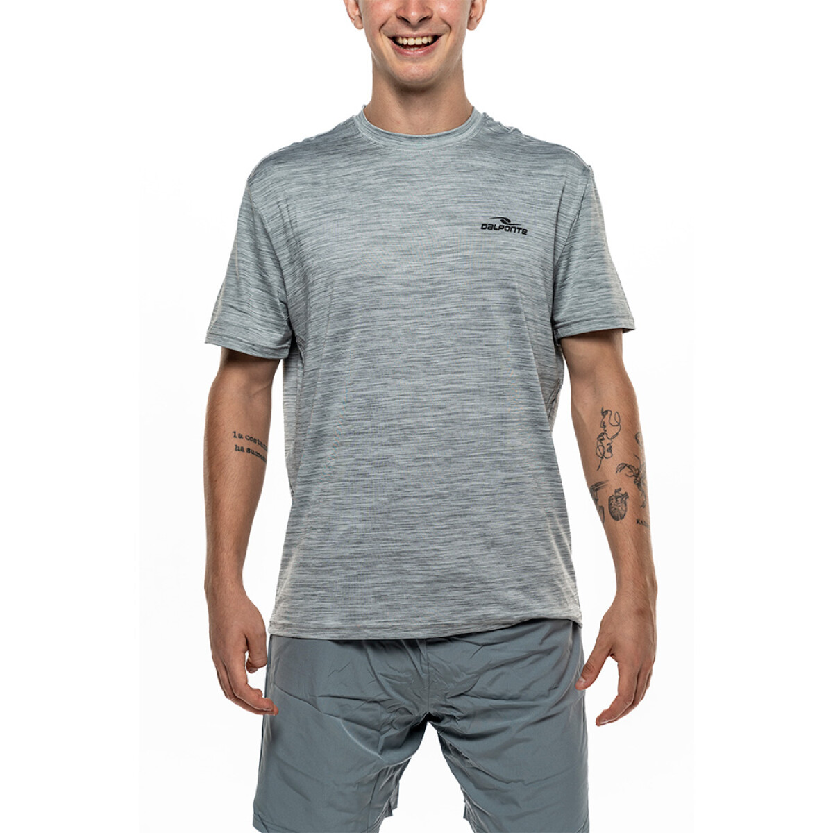 RAPID RUNNING T-SHIRT NEGRO/BLANCO - GRIS/NEGRO 