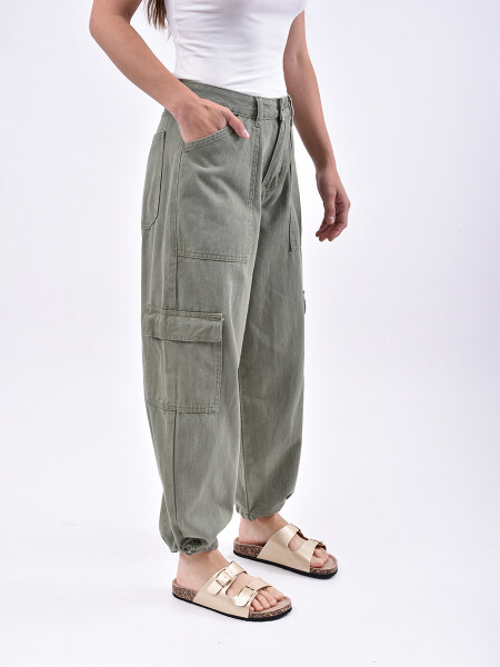 JEAN NAUTICO VERDE CLARO