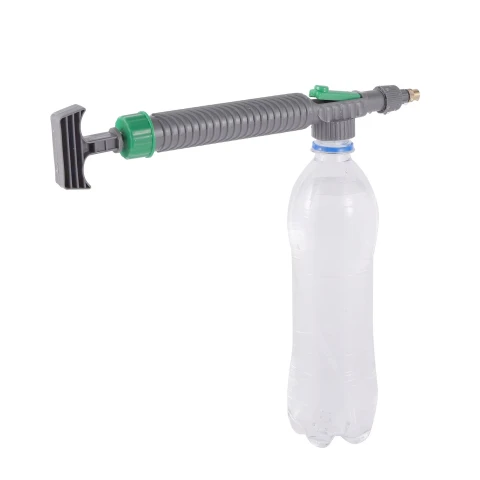 Pulverizador Agua Regador Rociador A Presión Para Botellas Variante Color Gris