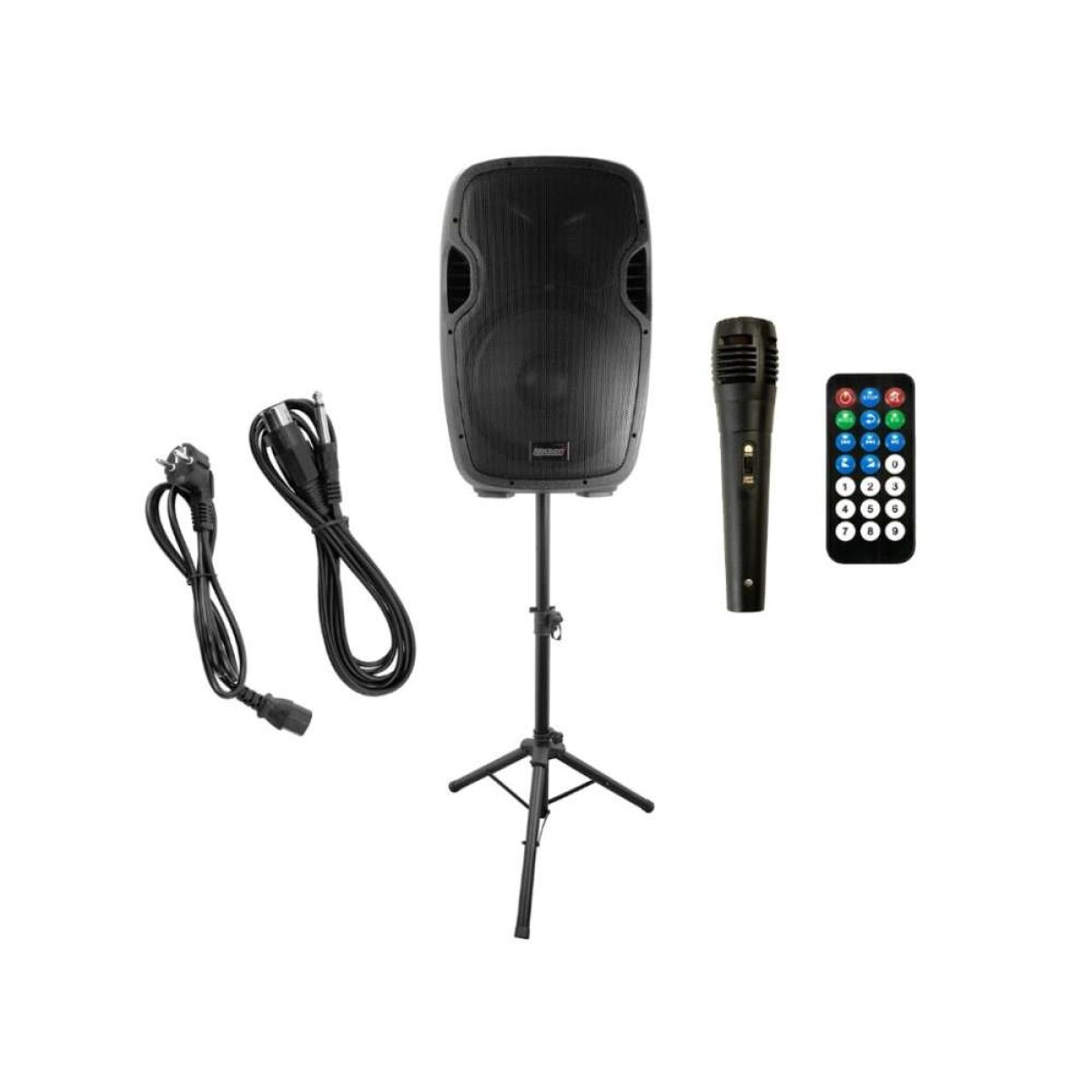 Caja Acustica Lexsen Sonic12a Bluetooth - Con Soporte Y Microfono 