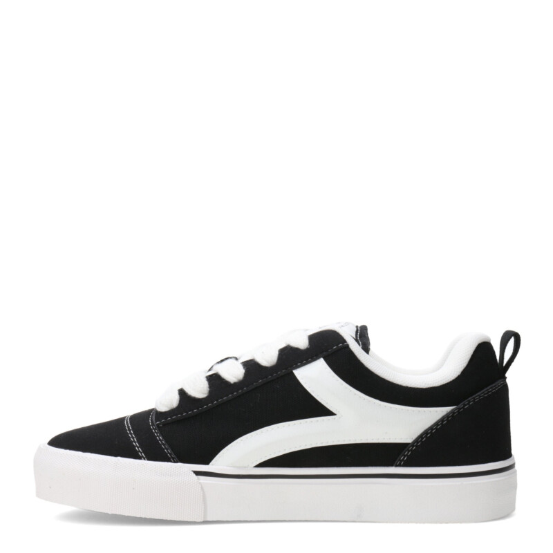 Championes Unisex Push Negro - Blanco