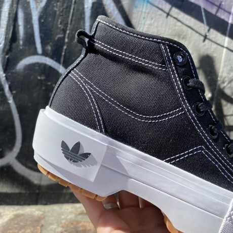 adidas NIZZA TREK Black White