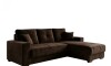 Sillón 3 cuerpos con Chaise Izquierdo - California Marrón