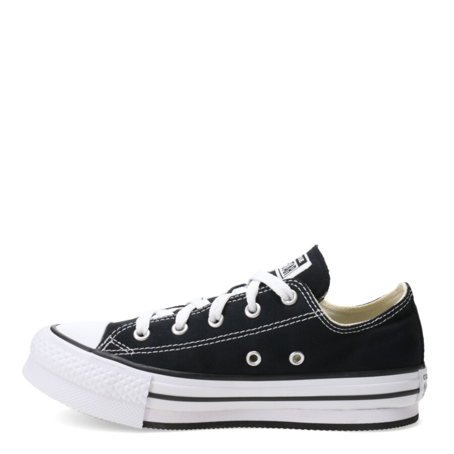 Championes de Niños Converse Championes Ctas Eva Lift Ox Junior Negro - Blanco