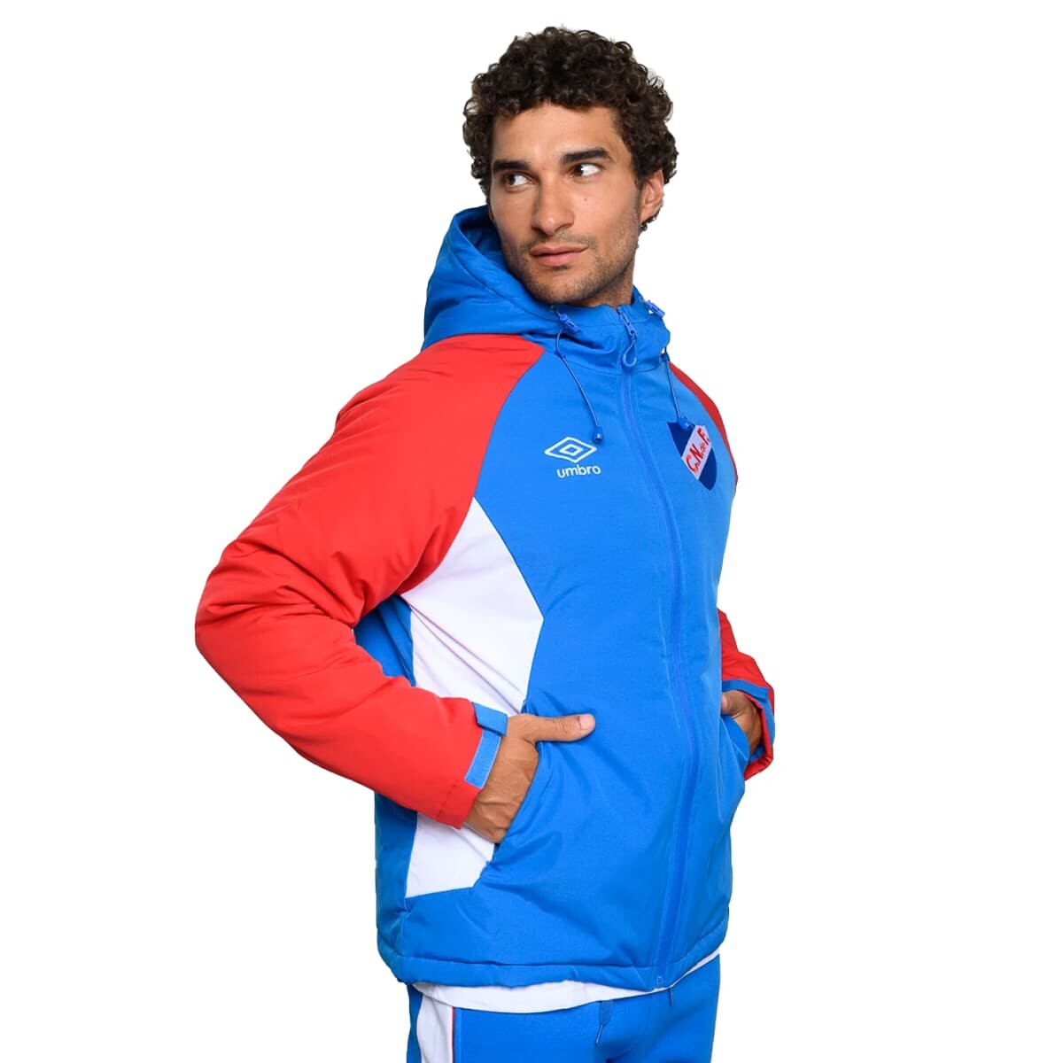 CAMPERA UMBRO CRAFTED CNF de Hombre - NU143029 - Azul Francia-rojo 