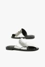 SANDALIA TOE SLIDE Plata