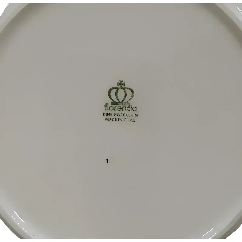 Plato hondo de porcelana - Florencia Plato hondo de porcelana - Florencia