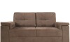 Sillón 2 Cuerpos - Luares Tela Marron T