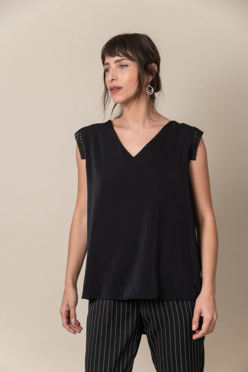 BLUSA ANNABEL - Negro 