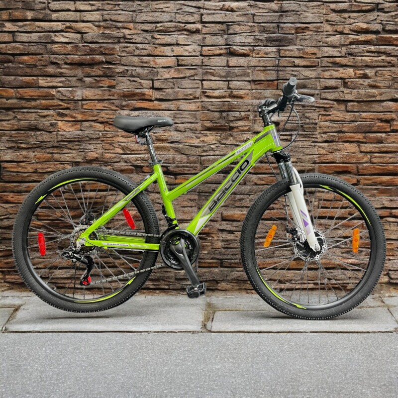 Bicicleta Dama Baccio Sunny Lady 27.5 Montaña 21 Cambios Verde