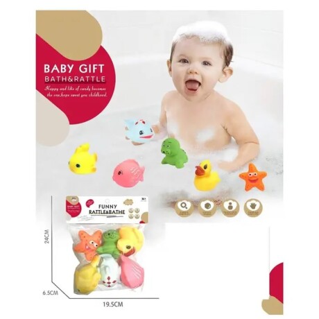 Animalitos para Baño x 6 Animalitos para Baño x 6