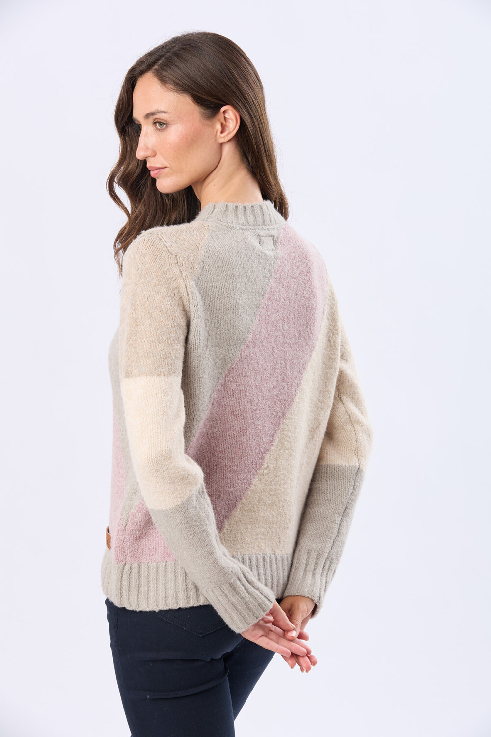 BUZO TEJIDO DE ABRIGO Rosa