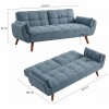 Sillón Cama 3 Cuerpos Retráctil - Frida Azul