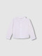 Camisa Cuello Bebe Blanco Optico