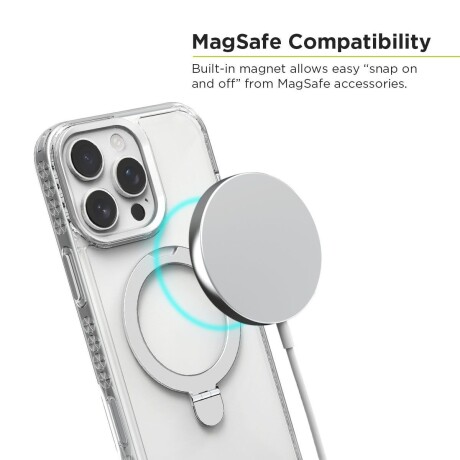 Protector Slim shell PureGear Iphone 16 Pro Max gris V01