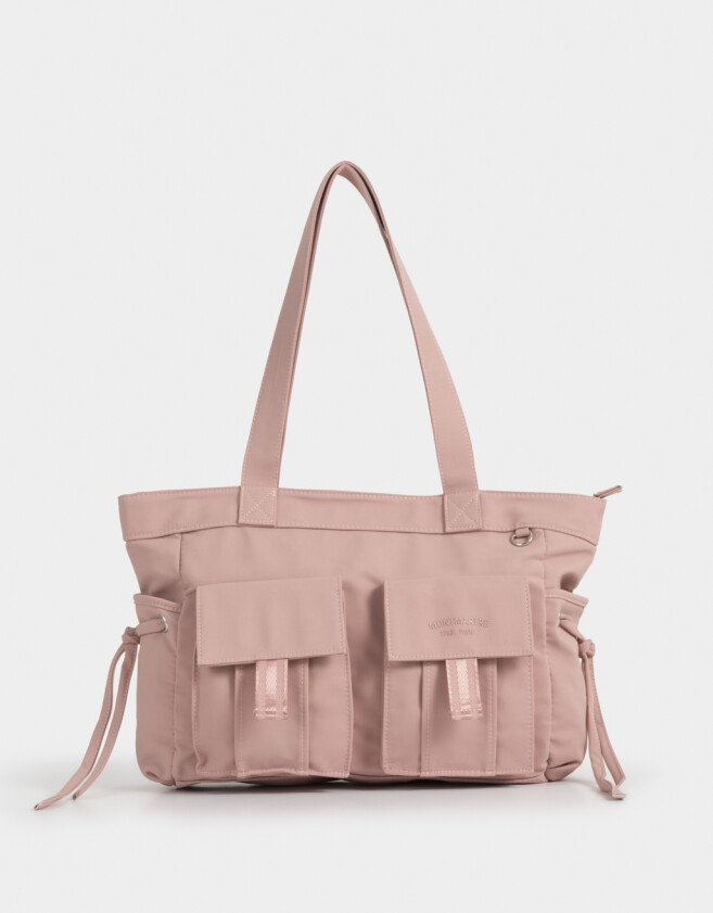 Shopper Cartera Shopper Multipocket - Rosa Viejo