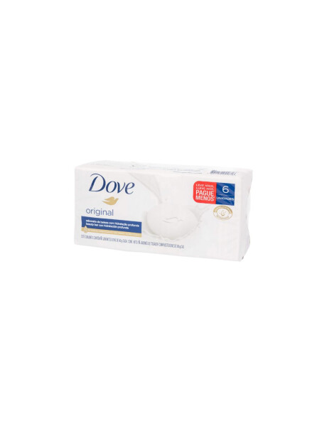 JABON TOCADOR DOVE ORIGINAL, 6 UNIDADES JABON TOCADOR DOVE ORIGINAL, 6 UNIDADES