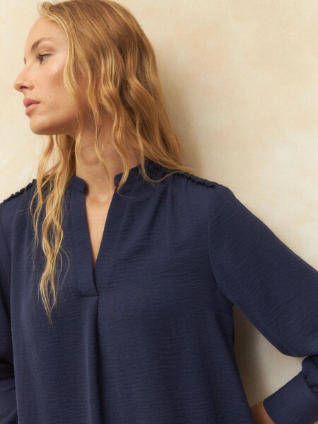 BLUZA ALLIE AZEDA AZUL