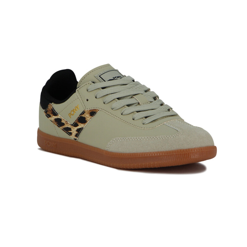 Pony Calzado Lifestyle Moma Unisex- Beige/negro Beige-negro