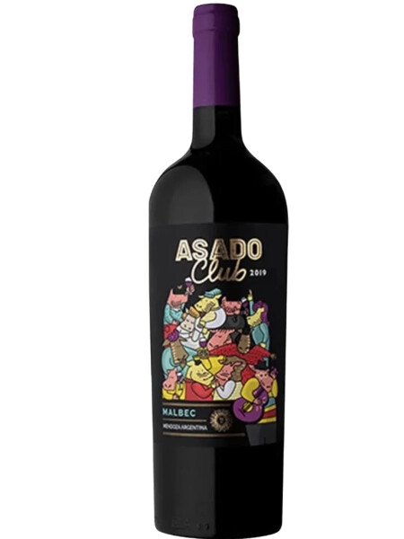 Asado club Malbec. Asado club Malbec.