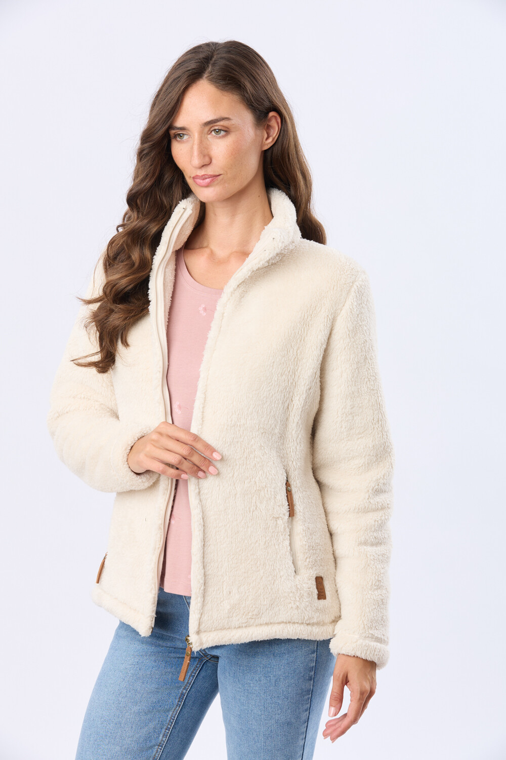 CAMPERA SHERPA SUAVE Natural