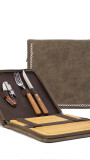 SET PARRILLERO BEEFMASTER TABACO