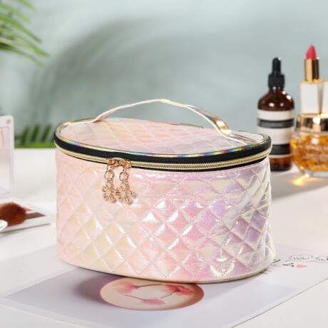 Necessaire Tornasolado Rosa Claro