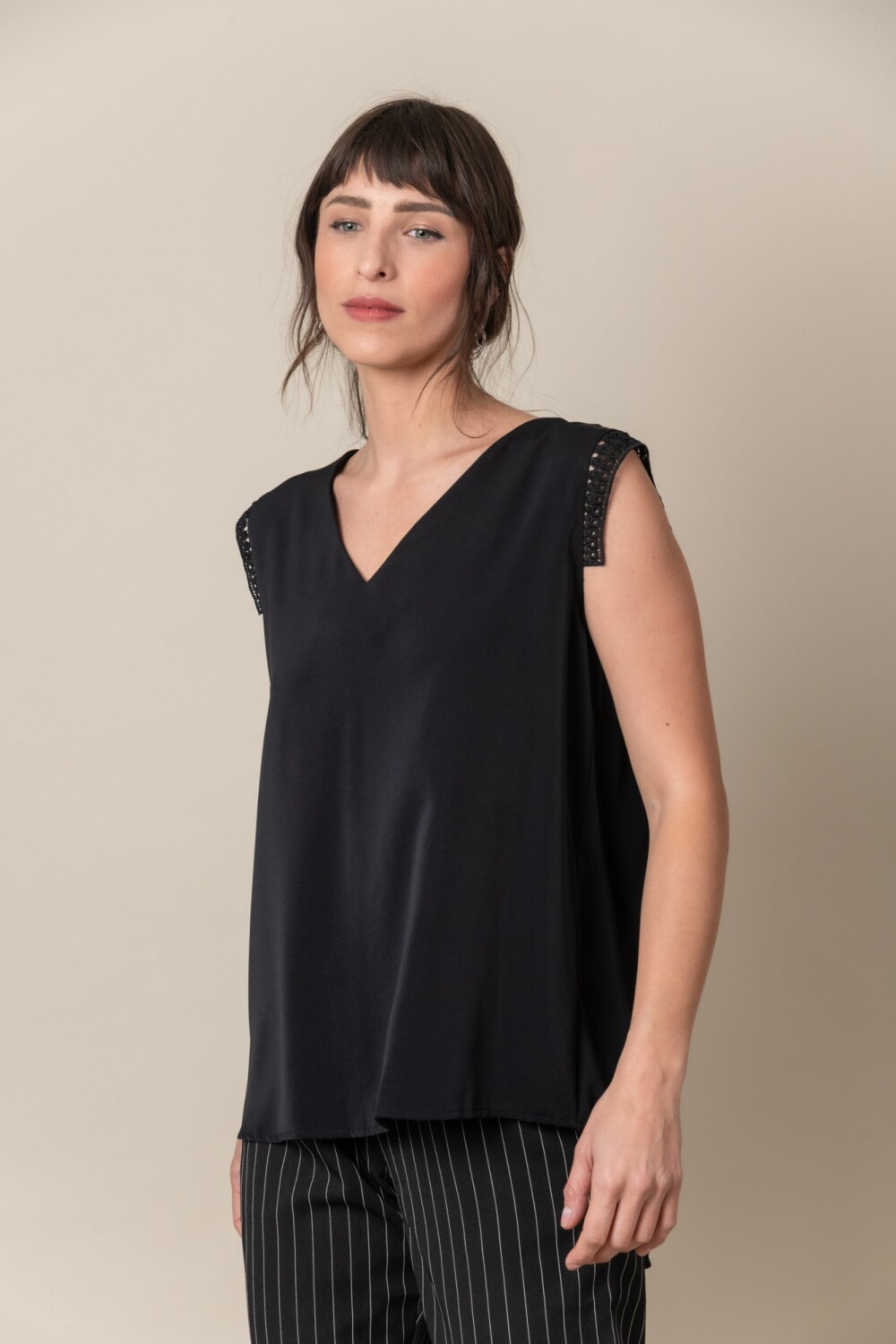 BLUSA ANNABEL Negro