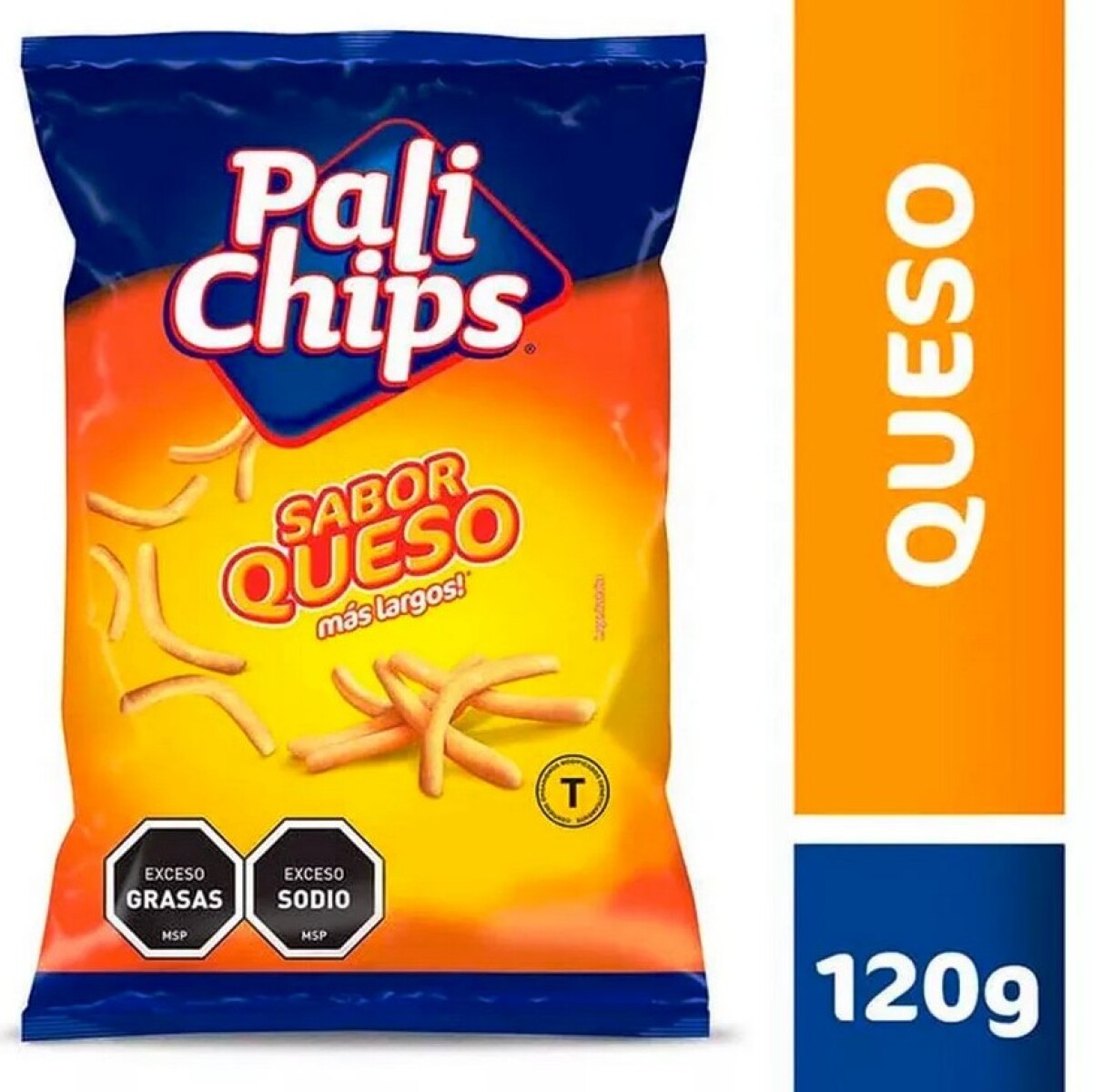 SNACK PALI CHIPS QUESO 120 GR 