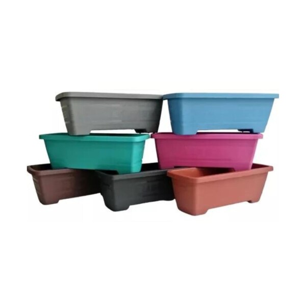 MACETA JARDINERA 1,6LTS COLOR REF 0608 MULTICOLOR
