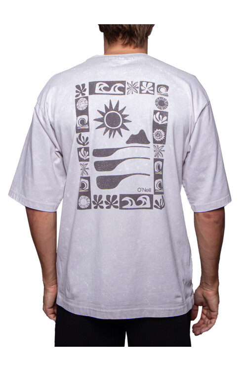 Remera O'Neill Oversized Solstice Gris