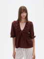 Blusa Melvar Marron