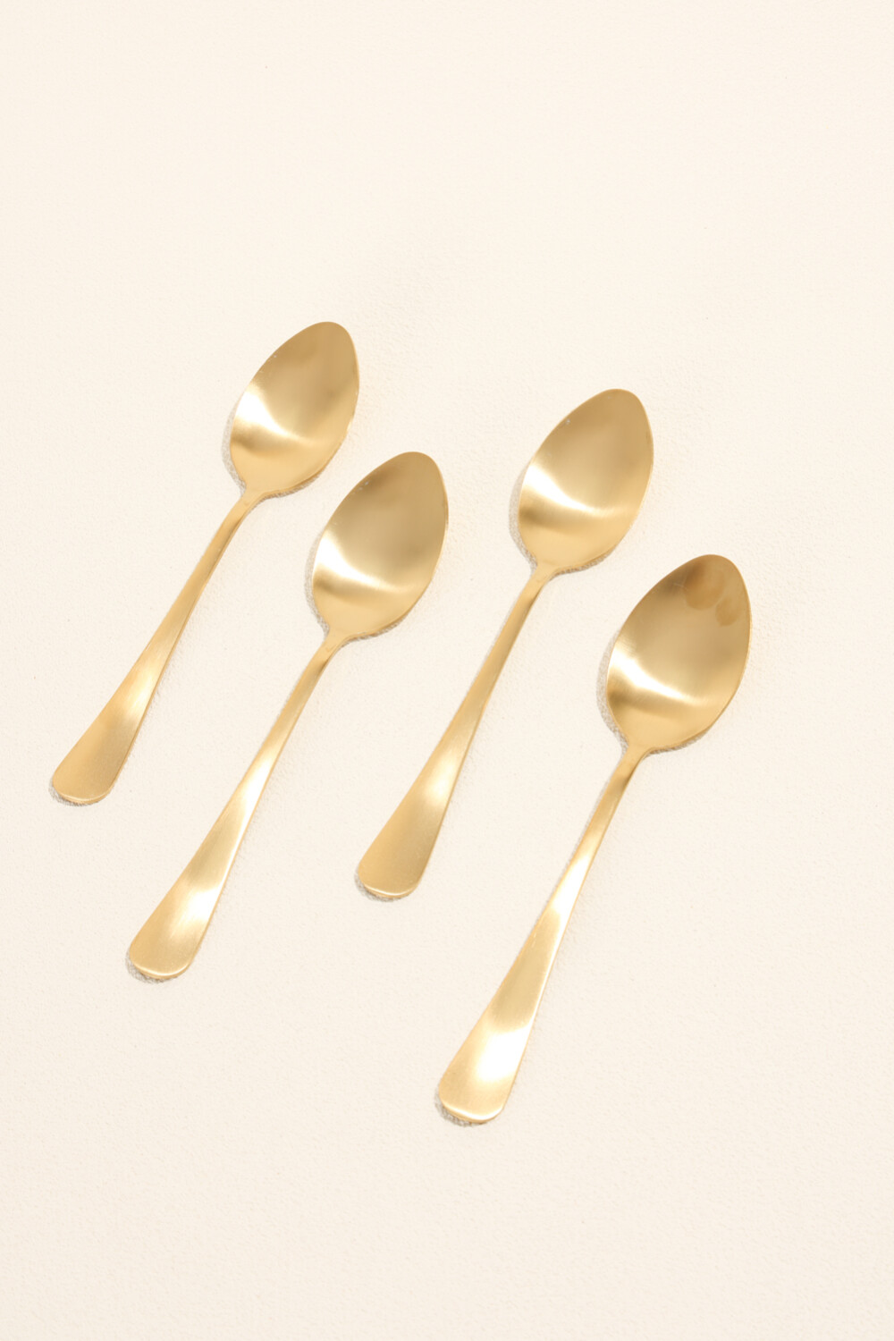 Cuchara Olivo Set 4 Un. Dorado Color Unico
