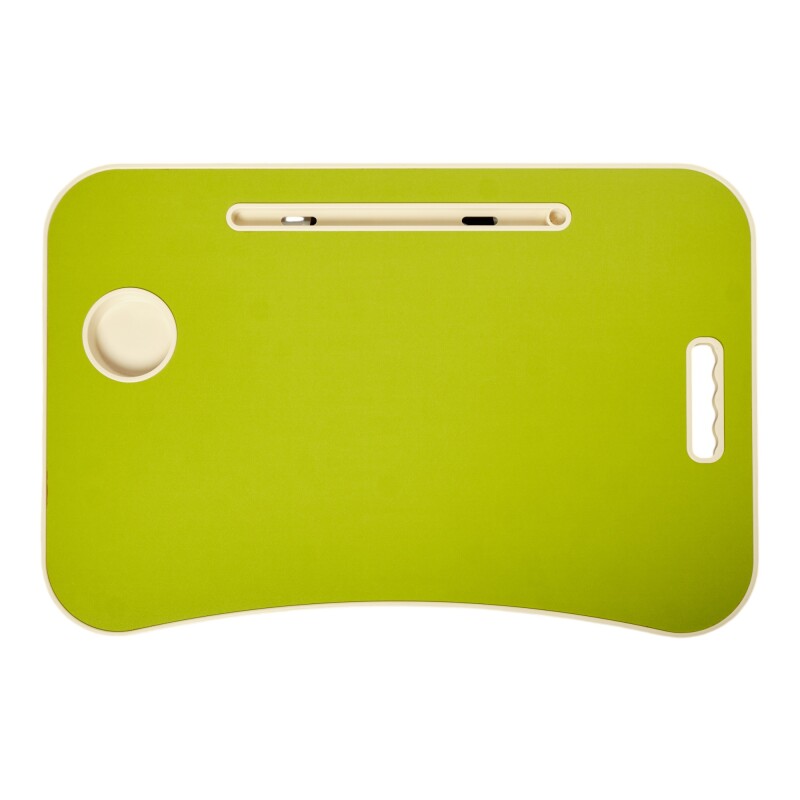 Mesa Laptop Cama Con Posa Vaso Verde Claro
