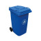 CONTENEDOR DE BASURA CON RUEDAS 240 LITROS Contenedor de Basura con Ruedas 240 Litros Azul