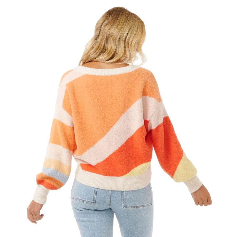 Buzo Rip Curl High Tide Knit Cardigan - Multicolor Buzo Rip Curl High Tide Knit Cardigan - Multicolor