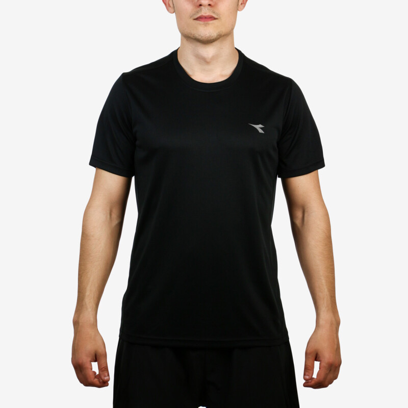 Diadora Hombre Sport T-shirt -black Negro