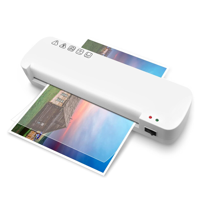 Plastificadora laminadora térmica portátil A4 BLANCO