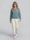Sudadera Mom Gris