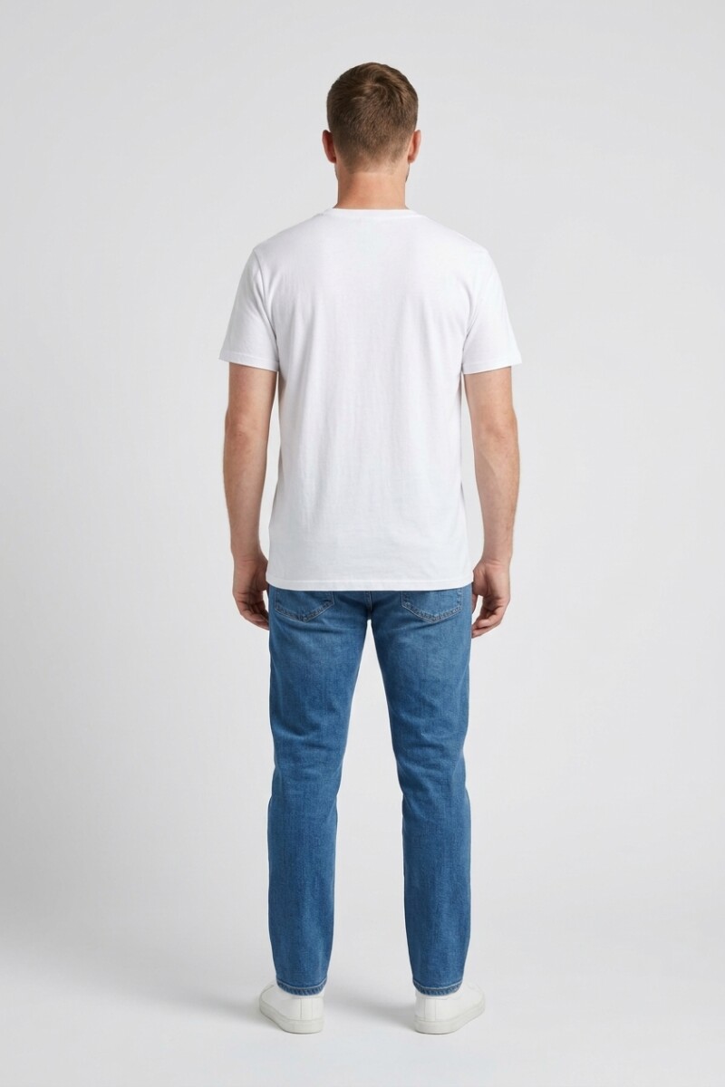 Camiseta estampada Ballena BLANCO